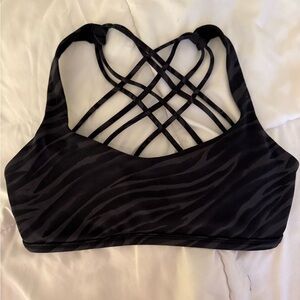 Lululemon Zebra Sports Bra